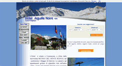 Desktop Screenshot of hotelaiguillenoire.com